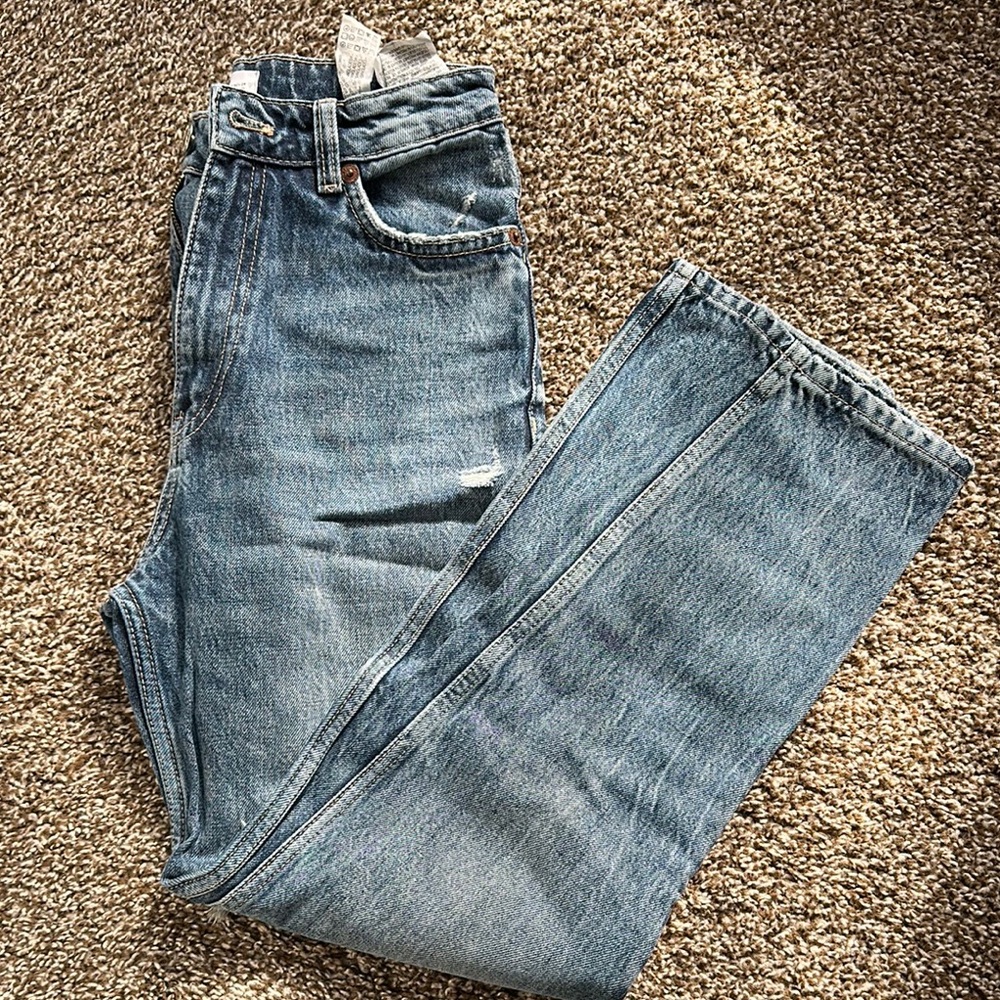 Zara Blue Denim Jeans
